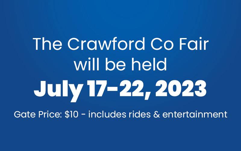 Crawford County Fair 2025 Dates